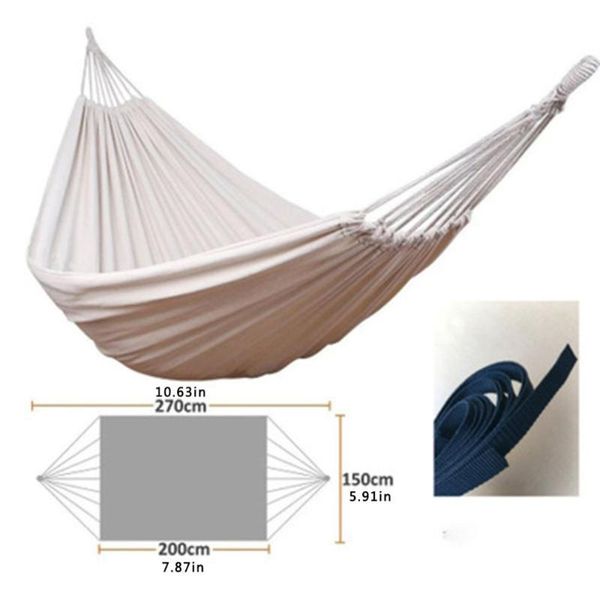 outdoor beach double canvas hammock indoor balcony portable lazy swing chair tents and shelters
outdoor beach double canvas hammock indoor balcony portable lazy swing chair tents and shelters