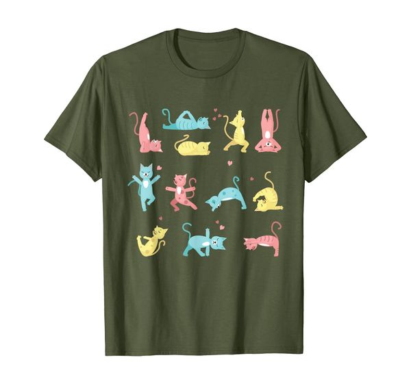 Cat Yoga Pose Kitty Humor Funny Cat Yogi Workout Themed T-Shirt, Mainly pictures
Cat Yoga Pose Kitty Humor Funny Cat Yogi Workout Themed T-Shirt, Mainly pictures