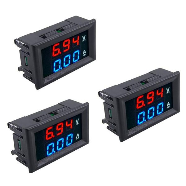 multimeters 3pcs led digital dc 0-100v 10a voltage amp volt meter panel dual voltmeter ammeter tester
multimeters 3pcs led digital dc 0-100v 10a voltage amp volt meter panel dual voltmeter ammeter tester