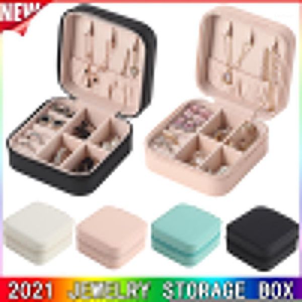 cosmetic bags & cases 2021 durable ear studs women travel partition design cube wth zipper pu leather jewelry organizer box
cosmetic bags & cases 2021 durable ear studs women travel partition design cube wth zipper pu leather jewelry organizer box