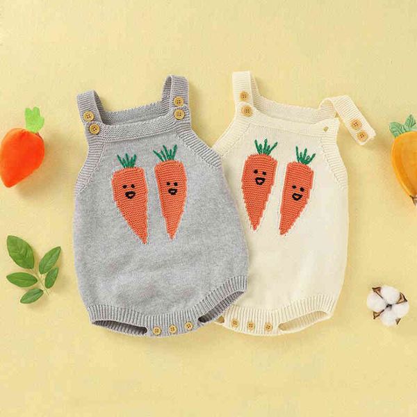 baby boys girls cute radish knitted braces rompers autumn infant romper born boy girl clothes vest 210429, Blue
baby boys girls cute radish knitted braces rompers autumn infant romper born boy girl clothes vest 210429, Blue
