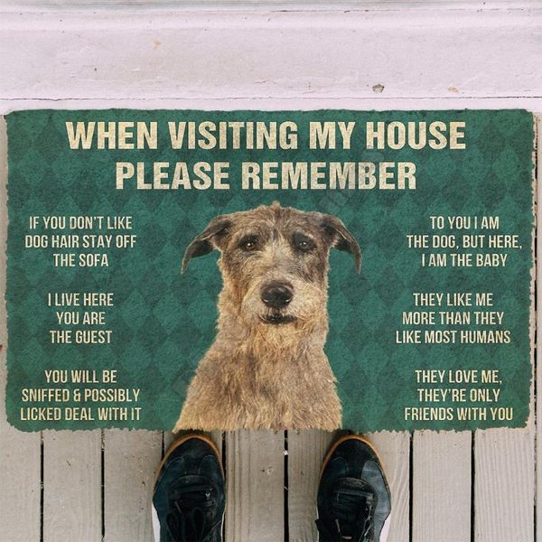 carpets 3d please remember irish wolfhound dogs house rules doormat non slip door floor mats decor porch
carpets 3d please remember irish wolfhound dogs house rules doormat non slip door floor mats decor porch