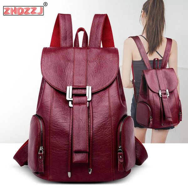 outdoor bags leather backpack woman arrival fashion female string large capacity school bag mochila feminina
outdoor bags leather backpack woman arrival fashion female string large capacity school bag mochila feminina