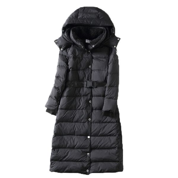 single-breasted long below the knee all-matching slim fit slimming down jacket european station new foreign trade popular womens winter clot, Black
single-breasted long below the knee all-matching slim fit slimming down jacket european station new foreign trade popular womens winter clot, Black