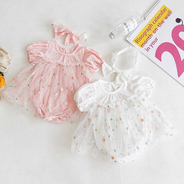 ins fashion daisy born baby lace romper for girls embroidery onesie summer clothing infant toddler birthday party 210529, Blue
ins fashion daisy born baby lace romper for girls embroidery onesie summer clothing infant toddler birthday party 210529, Blue