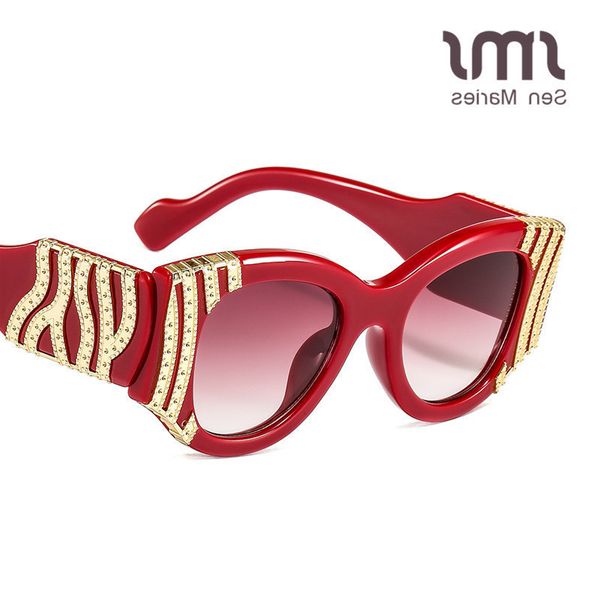 fashion heavy metal cateye sunglasses women vintage metal glasses for men mirrors retro red black oculos de sol feminino uv400 glasses whole, Silver
fashion heavy metal cateye sunglasses women vintage metal glasses for men mirrors retro red black oculos de sol feminino uv400 glasses whole, Silver