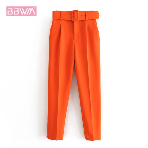 simple and stylish solid color with waistband female pants high-waist candy-colored wild chic office professional women's pants 210507, Black;white
simple and stylish solid color with waistband female pants high-waist candy-colored wild chic office professional women's pants 210507, Black;white