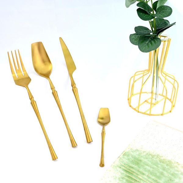 flatware sets gold cutlery set tableware vintage knife fork tea spoon 304 stainless steel dinnerware wedding kitchen
flatware sets gold cutlery set tableware vintage knife fork tea spoon 304 stainless steel dinnerware wedding kitchen