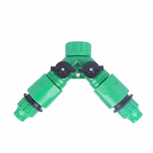 watering equipments 100pcs irrigation 2 way tap garden valve hose pipe splitter quick connector adapter
watering equipments 100pcs irrigation 2 way tap garden valve hose pipe splitter quick connector adapter