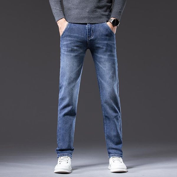 men's jeans 2021 blue smoky gray anti-theft zipper pocket male midweight loose straight softener smart casual office four seasons
men's jeans 2021 blue smoky gray anti-theft zipper pocket male midweight loose straight softener smart casual office four seasons