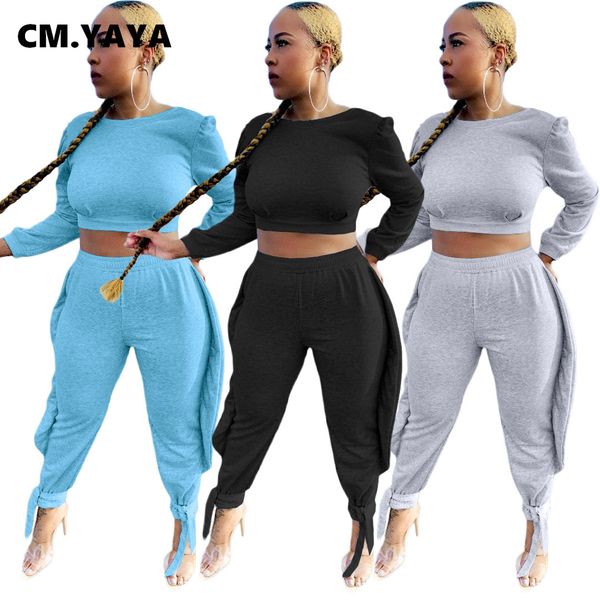 active two 2 piece set for women fall winter fitness outfits open ba crop + ruffles pants set street trasuitby air, White
active two 2 piece set for women fall winter fitness outfits open ba crop + ruffles pants set street trasuitby air, White