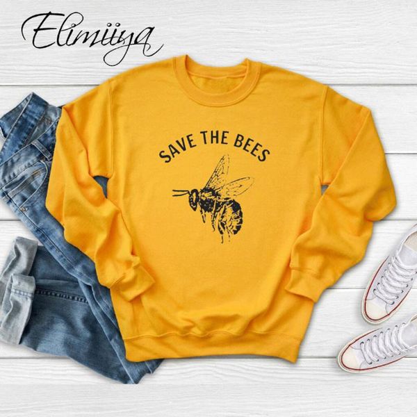 women's hoodies & sweatshirts elimiiya autumn winter brand clothing sweatshirt long sleeve save the bees print crewneck pullovers for, Black
women's hoodies & sweatshirts elimiiya autumn winter brand clothing sweatshirt long sleeve save the bees print crewneck pullovers for, Black