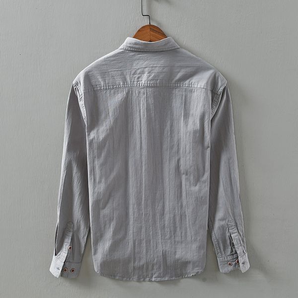 2021 summer and autumn long-sleeved casual cotton brand fashion for men solid shirt mens trendy shirts male zk3r, White
2021 summer and autumn long-sleeved casual cotton brand fashion for men solid shirt mens trendy shirts male zk3r, White