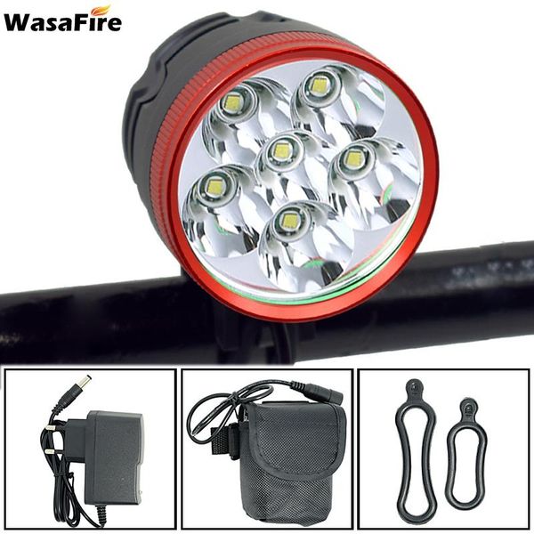 wasafire 6*xml-t6 leds bicycle front lamp headlight waterproof 10000lm riding cycling bike light for outdoor night lights
wasafire 6*xml-t6 leds bicycle front lamp headlight waterproof 10000lm riding cycling bike light for outdoor night lights