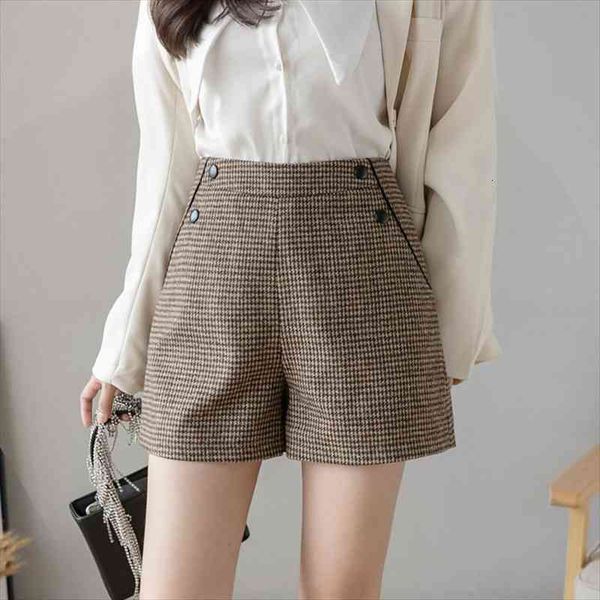 women shorts autumn winter houndstooth plaid booty shorts woman retro loose woolen casual wide leg boots femme, White;black
women shorts autumn winter houndstooth plaid booty shorts woman retro loose woolen casual wide leg boots femme, White;black