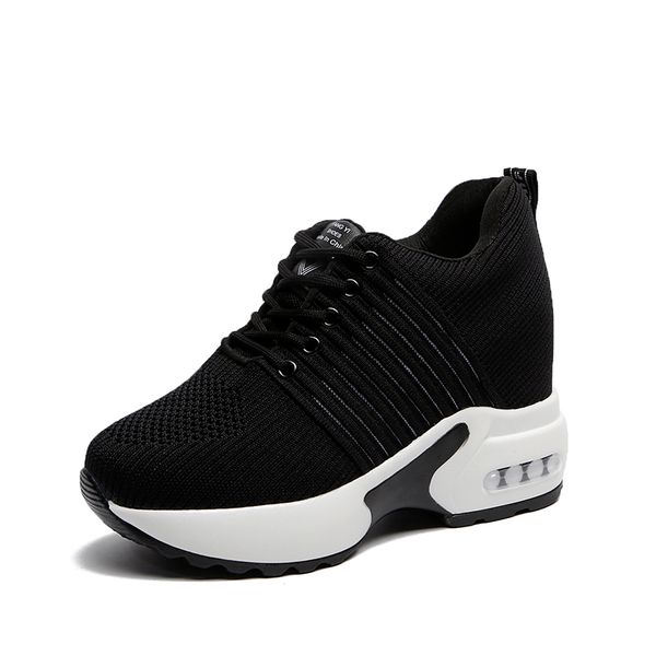 Autumn High Platform High Heels Women Thick Sole Shoes 10CM Heels Wedge Sneakers Breathable Mesh Casual Shoes Woman Fashion, White
Autumn High Platform High Heels Women Thick Sole Shoes 10CM Heels Wedge Sneakers Breathable Mesh Casual Shoes Woman Fashion, White
