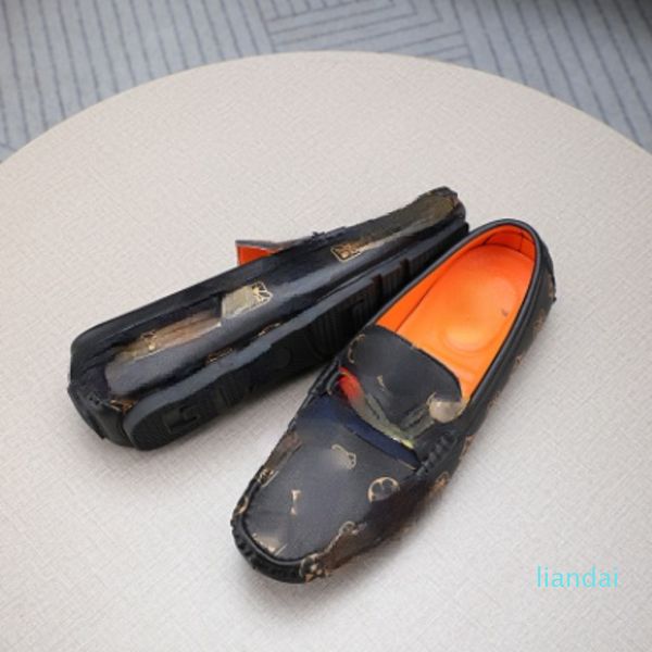 trendy men business casual shoes pu leather printed flat bottomed round head metal buckle decoration one foot pedal comfort lefu daily class, Black
trendy men business casual shoes pu leather printed flat bottomed round head metal buckle decoration one foot pedal comfort lefu daily class, Black