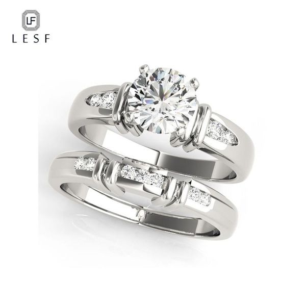 cluster rings lesf 1.0 ct round solitaire engagement ring sets simple cubic zirconia jewelry 925 sterling silver for women, Golden;silver
cluster rings lesf 1.0 ct round solitaire engagement ring sets simple cubic zirconia jewelry 925 sterling silver for women, Golden;silver