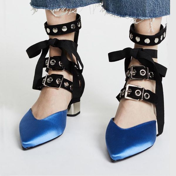 dress shoes women fashion brand sandals zapatillas mujer summer pointed-toe chaussures femme lady footware rivets ankle straps, Black
dress shoes women fashion brand sandals zapatillas mujer summer pointed-toe chaussures femme lady footware rivets ankle straps, Black