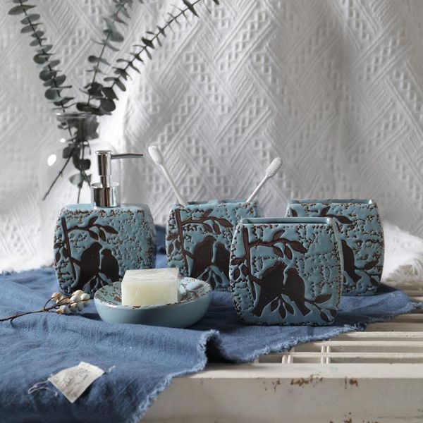 bath accessory set 5 piece ceramic vintage soap dish japanese wash bathroom mouth cup produits de salle bain washroom accessories ef50wy
bath accessory set 5 piece ceramic vintage soap dish japanese wash bathroom mouth cup produits de salle bain washroom accessories ef50wy