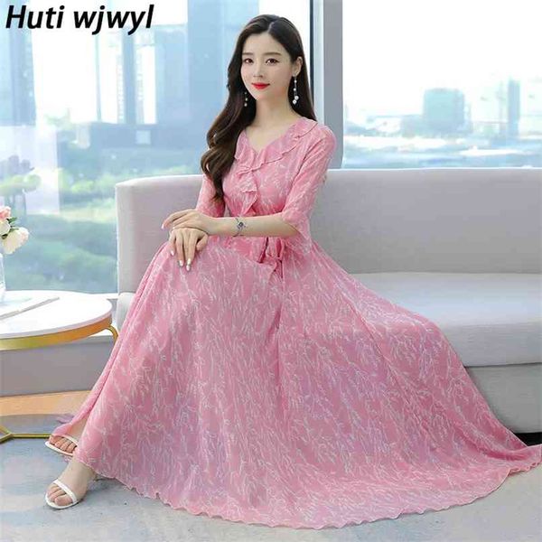 spring summer casual chiffon boho beach long sundress women bodycon party pink vestidos vintage print plus size maxi dress 210528, Black;gray
spring summer casual chiffon boho beach long sundress women bodycon party pink vestidos vintage print plus size maxi dress 210528, Black;gray