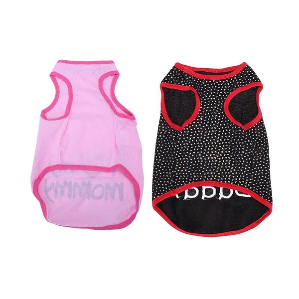 dog apparel 2 pcs fashion cool clothes lover vest t-shirt for puppy cat-pink xl & black l
dog apparel 2 pcs fashion cool clothes lover vest t-shirt for puppy cat-pink xl & black l