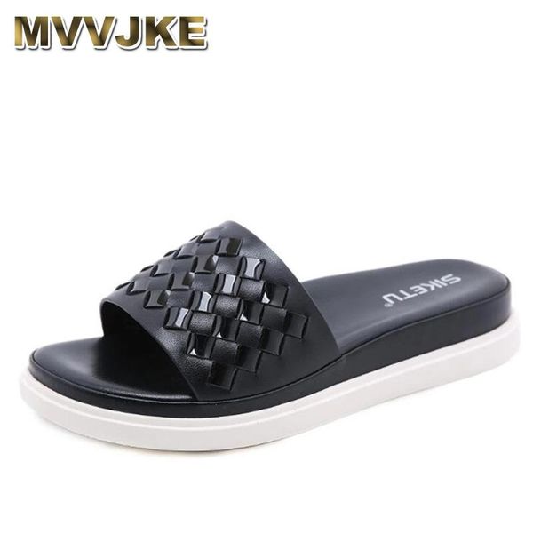 slippers mvvjke summer women comfortable fashion sandals female indoor shoes non-slip thick-soled weave large size, Black
slippers mvvjke summer women comfortable fashion sandals female indoor shoes non-slip thick-soled weave large size, Black