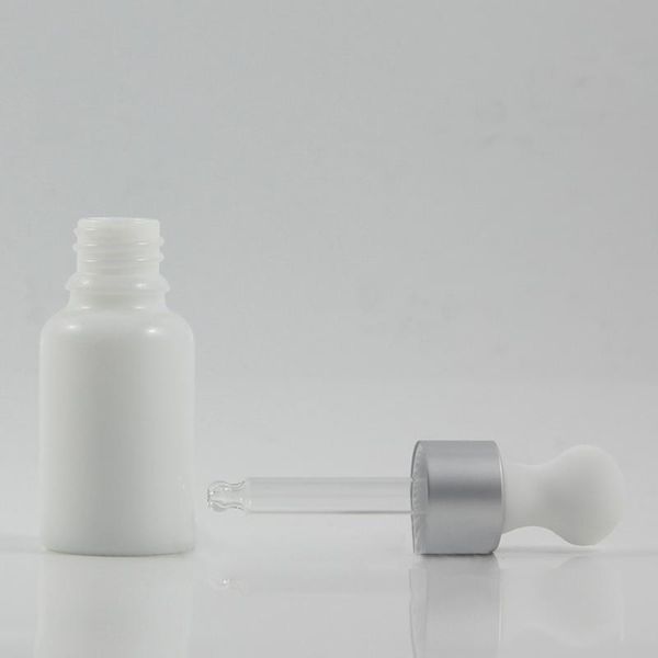storage bottles & jars 15ml dropper bottle with matte silver collar,white glass container
storage bottles & jars 15ml dropper bottle with matte silver collar,white glass container