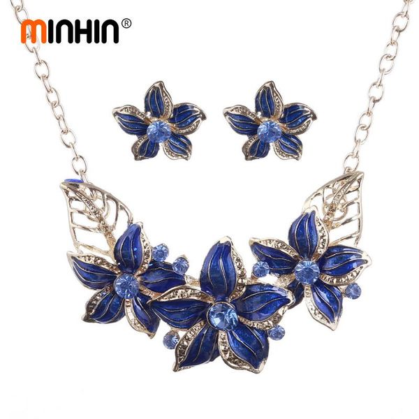 earrings & necklace minhin bridal wedding jewelry sets large flowers choker set women statement gift, Silver
earrings & necklace minhin bridal wedding jewelry sets large flowers choker set women statement gift, Silver