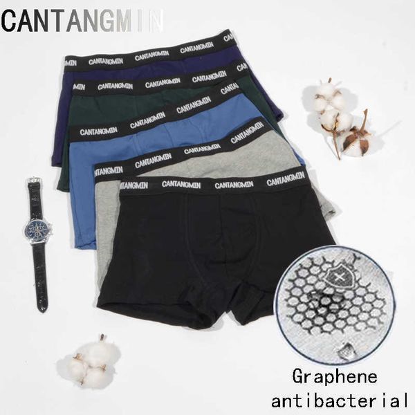 underpants cantangmin man panties cotton graphene antimicrobial breathable moisture absorption boxers comfortable underwear, Black;white
underpants cantangmin man panties cotton graphene antimicrobial breathable moisture absorption boxers comfortable underwear, Black;white
