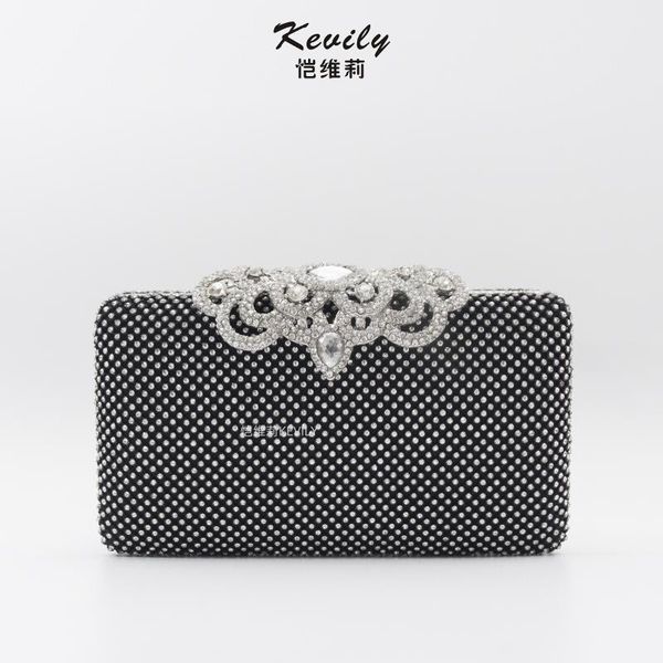kaiweili rhinestone net drill clutch bag annual party dress evening handmade european and american dinner bags
kaiweili rhinestone net drill clutch bag annual party dress evening handmade european and american dinner bags