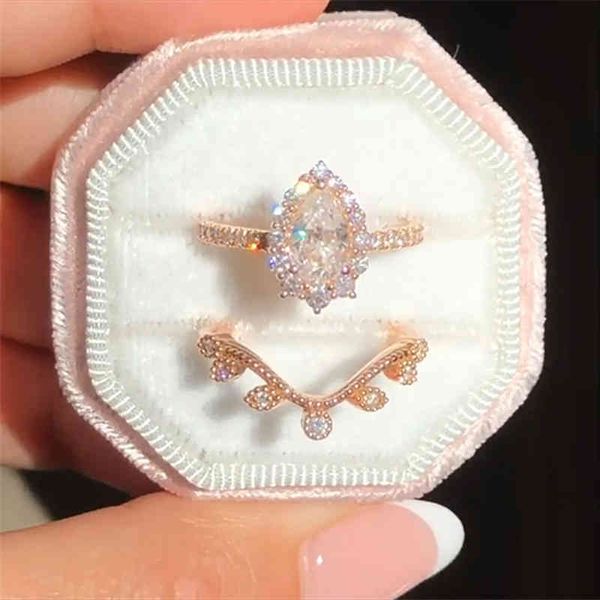 womens luxurious drop crown ring, inlaid diamond, engagement, wedding, banquet, cocktail ring set, 2 pieces / set, Silver
womens luxurious drop crown ring, inlaid diamond, engagement, wedding, banquet, cocktail ring set, 2 pieces / set, Silver