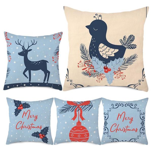 cushion/decorative pillow cushion cover multicolor christmas elk ainmal style linen pillows sofa bed decorative case home 45x45
cushion/decorative pillow cushion cover multicolor christmas elk ainmal style linen pillows sofa bed decorative case home 45x45