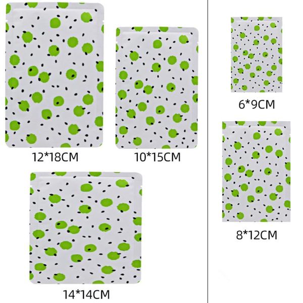 storage bags 100pcs/lot flat green dots pure mylar foil bag tear notch smell proof coffee bean packaging retail
storage bags 100pcs/lot flat green dots pure mylar foil bag tear notch smell proof coffee bean packaging retail