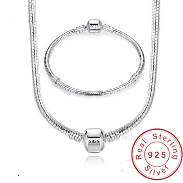 vecalon handmade original 925 sterling silver 3mm snake bone charm necklace&bracelet set diy jewelry set for women men gift
vecalon handmade original 925 sterling silver 3mm snake bone charm necklace&bracelet set diy jewelry set for women men gift