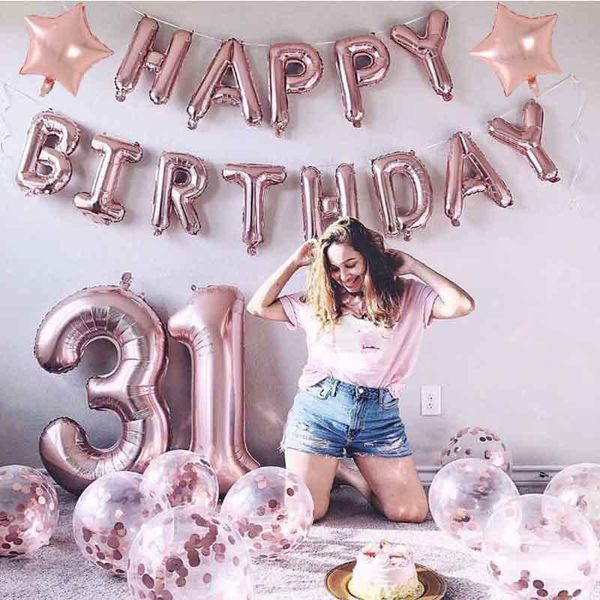 party decoration 16inch happy birthday letter foil balloons confetti balloon kids rose gold alphabet air globos
party decoration 16inch happy birthday letter foil balloons confetti balloon kids rose gold alphabet air globos