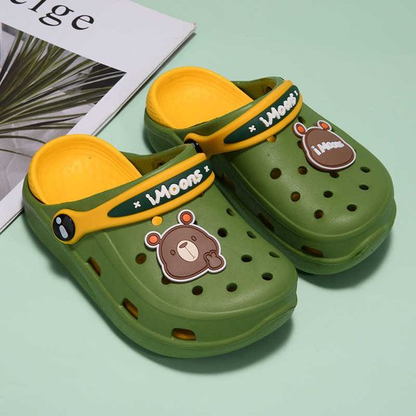 soft sole with a sense of stepping on excrement, light and easy to drop plastic summer breathable indoor eva cartoon yellow hole shoes, Black
soft sole with a sense of stepping on excrement, light and easy to drop plastic summer breathable indoor eva cartoon yellow hole shoes, Black