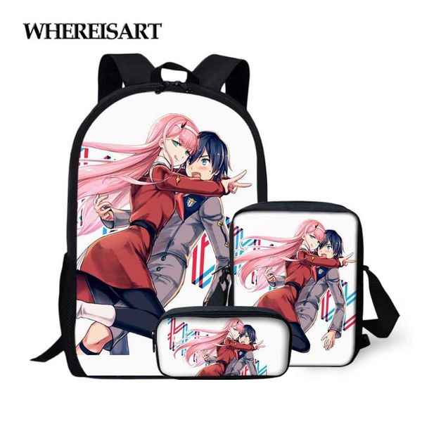 school bags whereisart children girls boys kids darling in the franxx backpack 3 pcs schoolbags mochilas escolar infantil
school bags whereisart children girls boys kids darling in the franxx backpack 3 pcs schoolbags mochilas escolar infantil