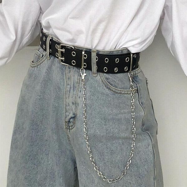 punk hip hop waist chain belts for women luxury designer brand y2k streetwear harajuku goth trendy waistband ladies, Black;brown
punk hip hop waist chain belts for women luxury designer brand y2k streetwear harajuku goth trendy waistband ladies, Black;brown