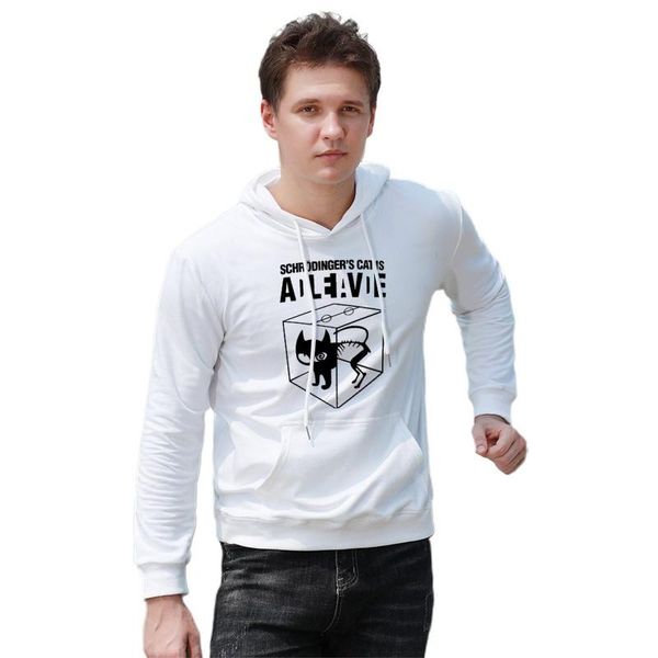 men's hoodies & sweatshirts schrodingers cat geek science animal cotton hoodie outdoor long length pullover men oversized winter, Black
men's hoodies & sweatshirts schrodingers cat geek science animal cotton hoodie outdoor long length pullover men oversized winter, Black