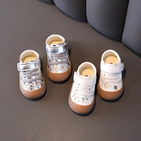 spring autumn for 1-2 years old baby shoes soft sole infant first walkers toddler boys girls sneakers silver white color
spring autumn for 1-2 years old baby shoes soft sole infant first walkers toddler boys girls sneakers silver white color