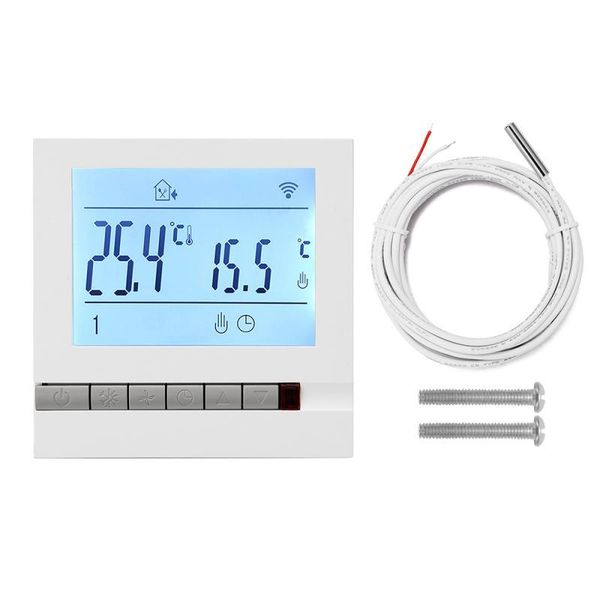 smart home control wifi thermostat temperature controller electric floor heating water gas boiler lcd programmable
smart home control wifi thermostat temperature controller electric floor heating water gas boiler lcd programmable