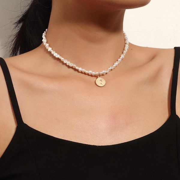 chokers vintage pearl choker necklace for women elegant baroque coin portrait pendant christmas gift jewelry, Golden;silver
chokers vintage pearl choker necklace for women elegant baroque coin portrait pendant christmas gift jewelry, Golden;silver