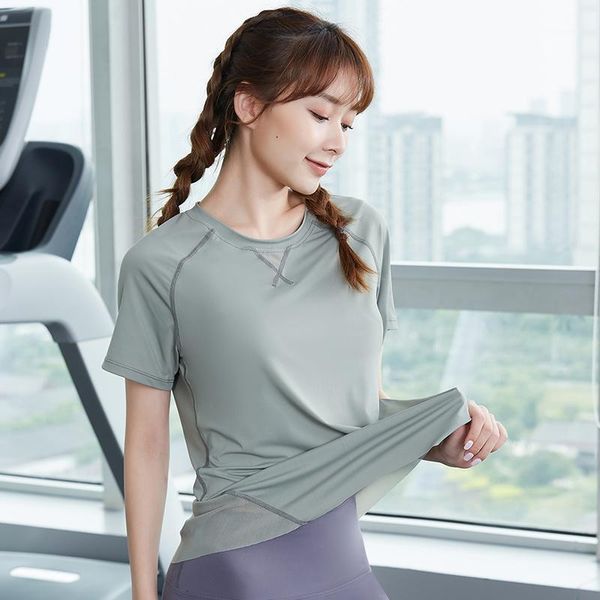yoga outfit willarde loose shirts women breathable stitching short sleeves solid fitness workout t-shirts quick drying sport
yoga outfit willarde loose shirts women breathable stitching short sleeves solid fitness workout t-shirts quick drying sport