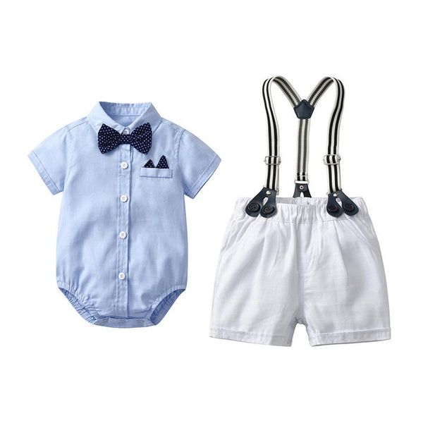 clothing sets born baby boy bow outfit set formal gentleman suit for summer clothes romper + white shorts
clothing sets born baby boy bow outfit set formal gentleman suit for summer clothes romper + white shorts