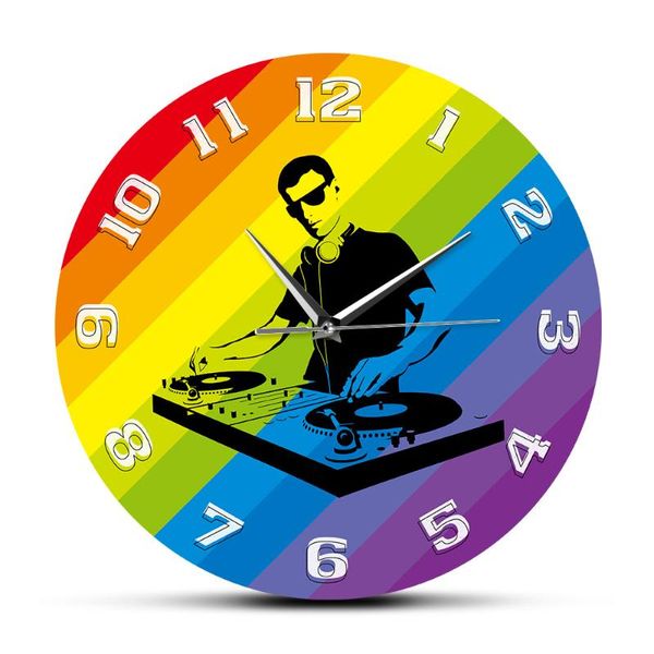 disc jockey turntable mixer record custom dj personalised name printed wall clock exclusive music gift night club decor clocks
disc jockey turntable mixer record custom dj personalised name printed wall clock exclusive music gift night club decor clocks