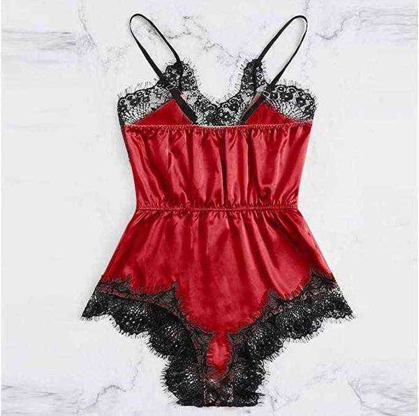summer women's suspender pajamas sleepwear v-neck splice ladies sleepwear lingerie 211203, Black;white
summer women's suspender pajamas sleepwear v-neck splice ladies sleepwear lingerie 211203, Black;white