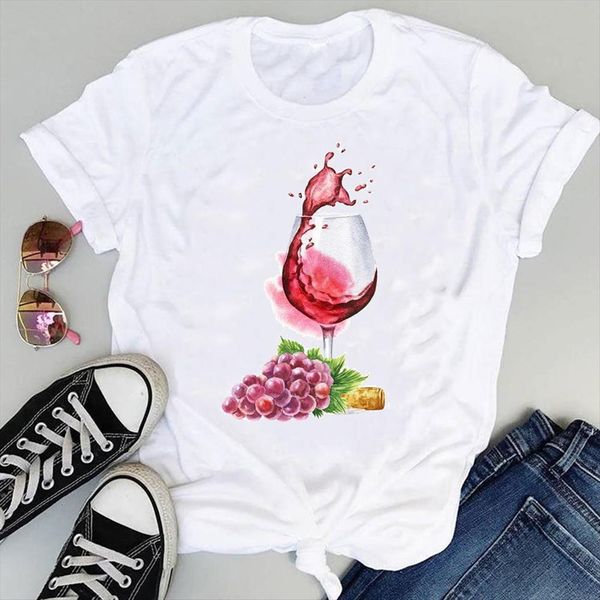 wine clothing cute 90s women cartoon graphic summer short sleeve fashion print female clothes tees t shirt, White
wine clothing cute 90s women cartoon graphic summer short sleeve fashion print female clothes tees t shirt, White