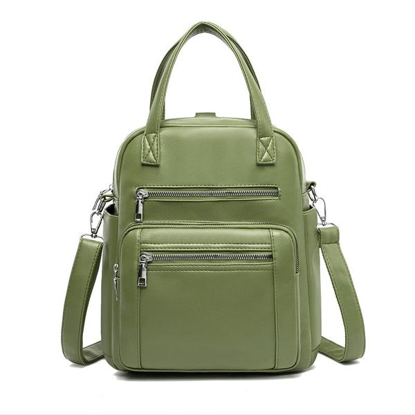 outdoor bags backpack ladies pu leather multifunctional bag casual large capacity back pack student schoolbag green main mochila grande
outdoor bags backpack ladies pu leather multifunctional bag casual large capacity back pack student schoolbag green main mochila grande