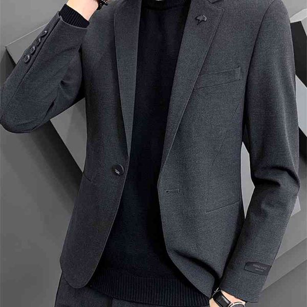 casual small men's suit korean slim fit ruffian handsome trend formal coat one piece autumn, White;black
casual small men's suit korean slim fit ruffian handsome trend formal coat one piece autumn, White;black